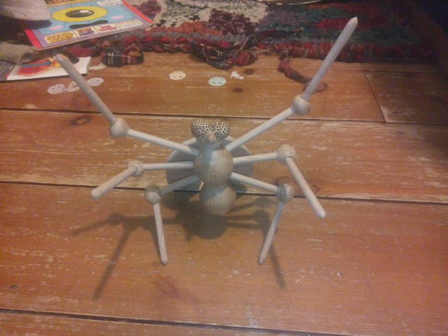 Another mosquito! This is smaller than the previous ones, made from oak and beach