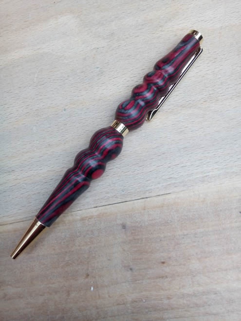 Pens are fun to make, and I quite like making them a bit knobbly:-)